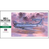 Hasegawa 1/48 SBD-3 Dauntless Plastic Model Kit