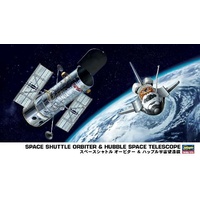 Hasegawa 1/200 Space Shuttle Orbiter & Hubble Space Telescope 10676 Plastic Model Kit