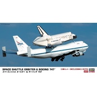 Hasegawa 1/200 Space Shuttle Orbiter & Boeing 747 10680 Plastic Model Kit