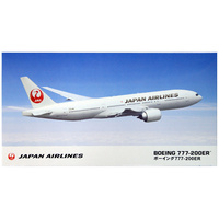 Hasegawa 1/200 Japan Airlines B777-200ER 10801 Plastic Model Kit