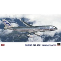 Hasegawa 1/200 BOEING 747-400 "Demonstrator" 10832 Plastic Model Kit