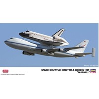 Hasegawa 1/200 Space Shuttle Orbiter & Boeing 747 "Farewell" Plastic Model Kit