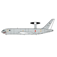 Hasegawa 1/200 E-767 AWACS "Airborne Warning & Control Wing 40th Anniversary" Plastic Model Kit
