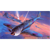 Hasegawa 1/48 Nakajima Type 2 Ki-44-II Hei Shoki (Tojo) Plastic Model Kit