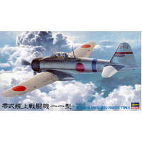 Hasegawa 1/48 Mitsubishi A6M2A Zero Fighter Type 11 Plastic Model Kit