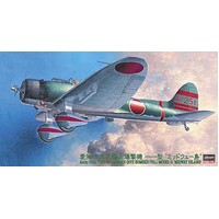Hasegawa 1/48 Aichi D3A1 Type 99 Carrier Dive Bomber (Val) Model 11 "Midway Island" Plastic Model Kit