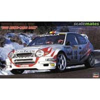 Hasegawa 1/24 Toyota Corolla WRC 2000 Monte Carlo Rally Plastic Model Kit