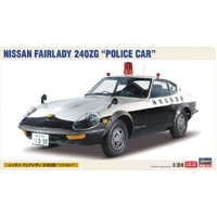 Hasegawa 1/24 Nissan Fairlady 240ZG "Police Car" Plastic Model Kit