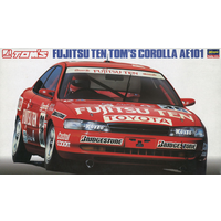 Hasegawa 1/24 Fujitsu Ten Toms Corolla AE101 20302 Plastic Model Kit