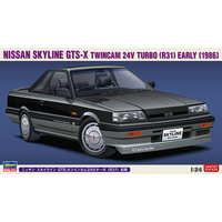 Hasegawa 1/24 Nissan Skyline GTS-X Twincam 24V Turbo (R31) Early Plastic Model Kit