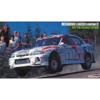 Hasegawa 1/24 Mitsubishi Lancer Evolution Iv 1997 Finland Rally Winner