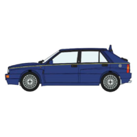 Hasegawa 1/24 Lancia Delta Hf Integrale Evoluzione "Blu Lagos"