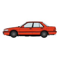 Hasegawa 1/24 Nissan Bluebird 4Door Sedan SSS-Attesa Limited (U12) Late Model Kit