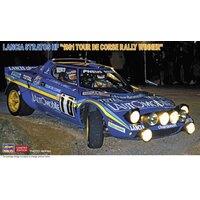 Hasegawa 1/24 Lancia Stratos HF "1981 Tour De Corse Rally Winner" Plastic Model Kit