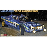 Hasegawa 1/24 Lancia Stratos HF "1981 Tour De Corse Rally Winner" Plastic Model Kit