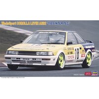 Hasegawa 1/24 Wedssport Corolla Levin AE92 "1989 Inter Tec" Plastic Model Kit