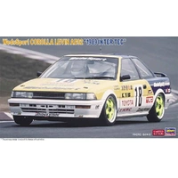 Hasegawa 1/24 Wedssport Corolla Levin AE92 "1989 Inter Tec" Plastic Model Kit
