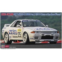 Hasegawa 1/24 ZEXEL SKYLINE (SKYLINE GT-R [BNR32 Gr.A] 1991 24 Hours of Spa Race Winner) Plastic Model Kit 20565
