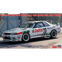 Hasegawa 1/24 Nissan Skyline GT-R {BNR32 Fr.A] 1990 Macau Guia Race Winner Plastic Model Kit