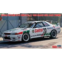 Hasegawa 1/24 Nissan Skyline GT-R {BNR32 Fr.A] 1990 Macau Guia Race Winner Plastic Model Kit