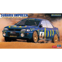 Hasegawa 1/24 Subaru Impreza `1994 Hong Kong-Beijing Rally Winner` Plastic Model Kit