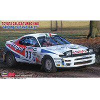 Hasegawa 1/24 Toyota Celica Turbo 4WD "Grifone 1995 RAC Rally" Plastic Model Kit