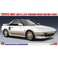 Hasegawa 1/24 Toyota Mr2 (Aw11) Late Version Super Edition Plastic Model Kit