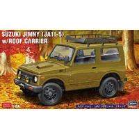 Hasegawa 1/24 Suzuki Jimny (Ja11-5) W/Roof Carrier Plastic Model Kit