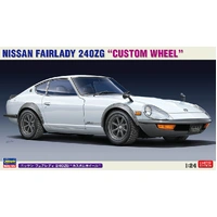 Hasegawa 1/24 Nissan Fairlady 240ZG "Custom Wheel" Plastic Model Kit
