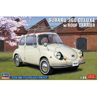 Hasegawa 1/24 Subaru 360 Deluxe with Roof Carrier Plastic Model Kit