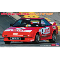Hasegawa 1/24 Toyota MR2 (AW11) Late Version "1986 Rally Sprint Winner" Plastic Model Kit
