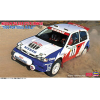 Hasegawa 1/24 Nissan Pulsar GTI-R (RNN14) "1992 Portugal Rally" Plastic Model Kit