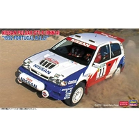 Hasegawa 1/24 Nissan Pulsar GTI-R (RNN14) "1992 Portugal Rally" Plastic Model Kit