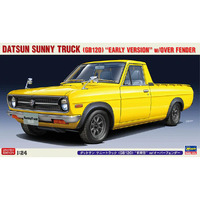 Hasegawa 1/24 Datsun Sunny Truck (GB120) "Early Version" w/Over Fender Plastic Model Kit