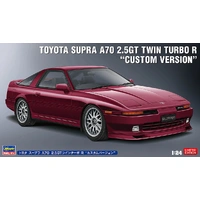 Hasegawa 1/24 Toyota Supra A70 2.5GT Twin Turbo R "Custom Version" Plastic Model Kit