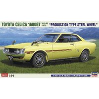Hasegawa 1/24 Toyota Celica 1600GT Production Type Steel Wheel Plastic Model Kit