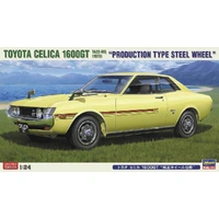 Hasegawa 1/24 Toyota Celica 1600GT Production Type Steel Wheel Plastic Model Kit