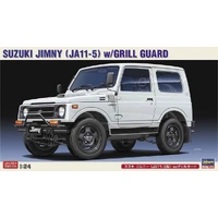 Hasegawa 1/24 Suzuki Jimny (JA11-5) W/Grill Guard Plastic Model Kit