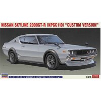 Hasegawa 1/24 Nissan Skyline 2000GT-R (KPGC110) "Custom Version" Plastic Model Kit