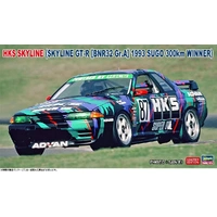 Hasegawa 1/24 HKS Nissan Skyline GT-R BNR32 Gr.A 1993 Sugo 300km Winner Plastic Model Kit