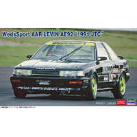 Hasegawa 1/24 WedsSport AAR LEVIN AE92 "1991 JTC" Plastic Model Kit