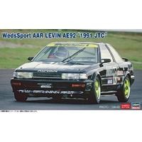 Hasegawa 1/24 WedsSport AAR LEVIN AE92 "1991 JTC" Plastic Model Kit