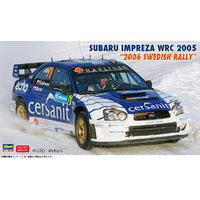 Hasegawa 1/24 Subaru Impreza WRC 2005 "2006 Swedish Rally" Plastic Model Kit