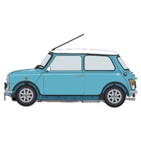 Hasegawa 1/24 Mini Cooper Heritage Collection 
(1997) Plastic Model Kit