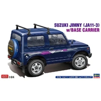Hasegawa 1/24 Suzuki Jimny (JA11-3) with Base Carrier Plastic Model Kit