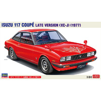 Hasegawa 1/24 Isuzu 117 Coupé Late Version (XC-J) 1977 Plastic Model Kit
