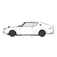 Hasegawa 1/24 Nissan Skyline 2000GT-R (KPGC110) "Racing Custom" Plastic Model Kit