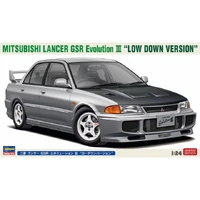 Hasegawa 1/24 Mitsubishi Lancer GSR Evolution VI "Low Down Version" Plastic Model Kit