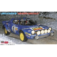 Hasegawa 1/24 Lancia Stratos HF "1980 Monte-Carlo Rally" Plastic Model Kit