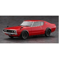 Hasegawa 1/24 Nissan Skyline 2000GT-R (KPGC110) "Red Color" Plastic Model Kit